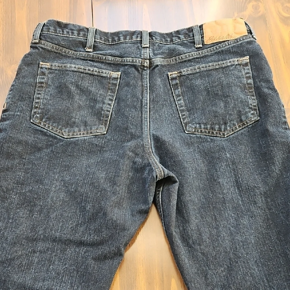 Eddie Bauer Dark Indigo Relaxed Jeans